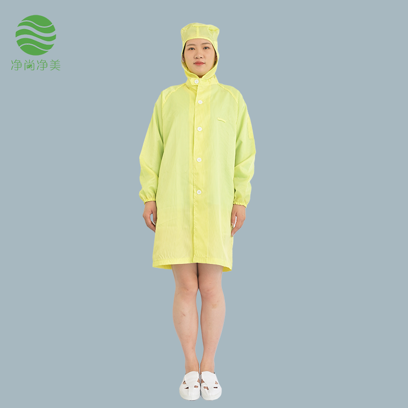 防靜電大褂連帽滌綸紐扣款 防靜電大褂連帽滌綸紐扣款